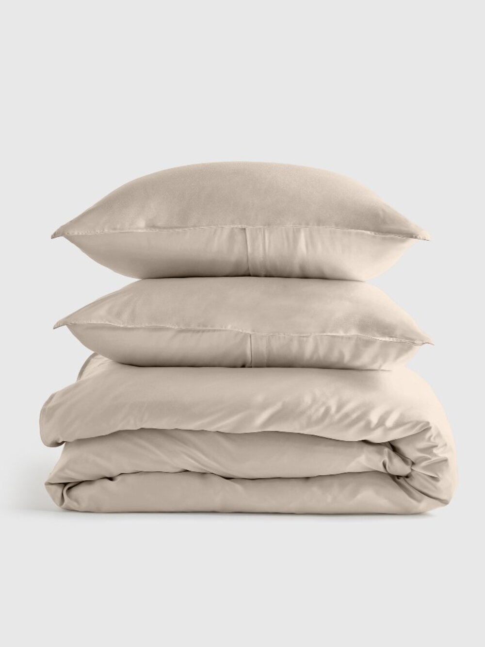 Quince Bamboo Duvet Cover SET in Sand